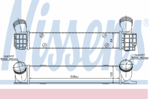 Интеркулер NISSENS 96725