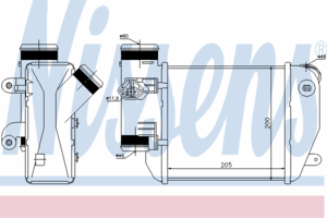 Интеркулер NISSENS 96576