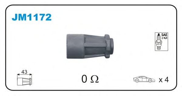 Вилка, катушка зажигания JANMOR JM1172S