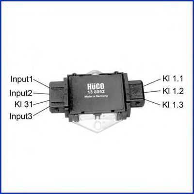 Коммутатор зажигания HUCO 138052