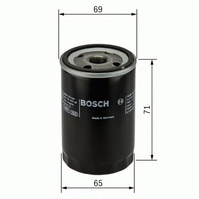 Масляний фільтр BOSCH F 026 407 001 - Фото 1