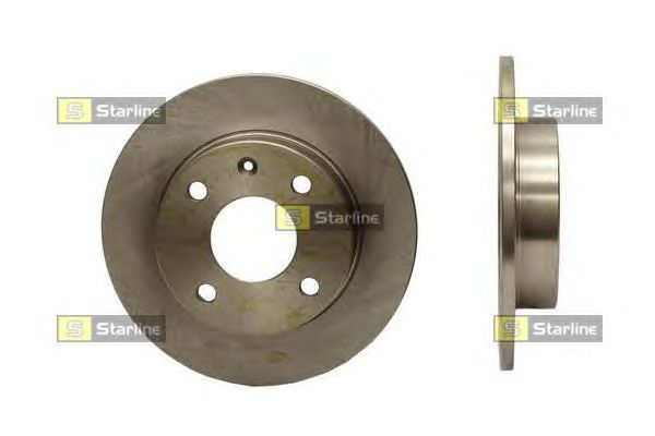 Тормозной диск STARLINE PB 1011 - Фото 1