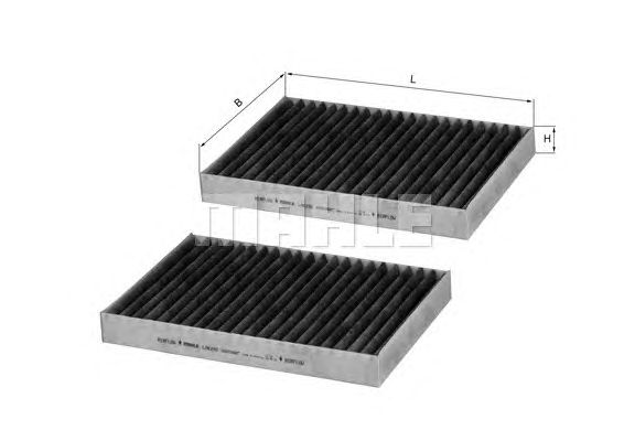 Фильтр салона KNECHT LAK 292/S