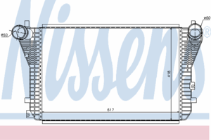 Интеркулер NISSENS 96568
