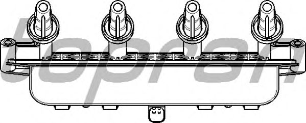 Катушка зажигания TOPRAN 701 403