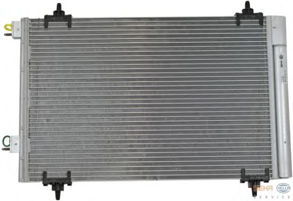 Радіатор кондиціонера HELLA 8FC 351 317-571 - Фото 3