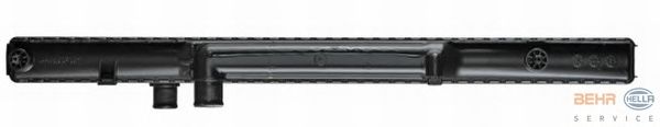 Радіатор, охолодження двигуна HELLA 8MK 376 717-591 - Фото 3