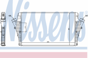 Интеркулер NISSENS 96684
