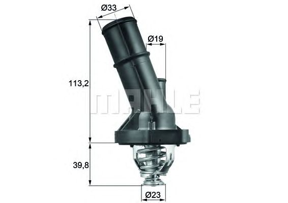 Термостат MAHLE ORIGINAL TI 202 90