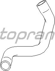 Шланг радиатора TOPRAN 207 335