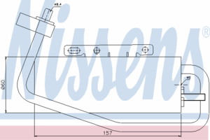 Осушитель кондиционера NISSENS 95338