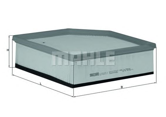 Воздушный фильтр KNECHT LX 1607/1