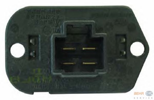 Реостат вентилятора обігрівача HELLA 9ML 351 321-351 - Фото 1