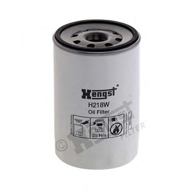 Масляний фільтр HENGST FILTER H218W - Фото 1