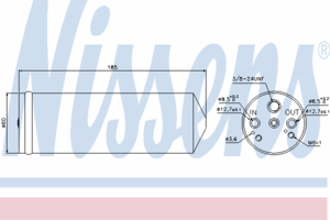 Осушитель кондиционера NISSENS 95134