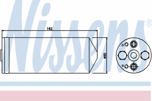 Осушитель кондиционера NISSENS 95345
