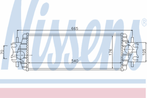 Интеркулер NISSENS 96762