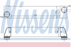 Интеркулер NISSENS 96657