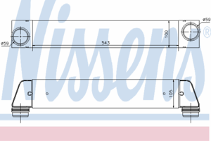 Интеркулер NISSENS 96607