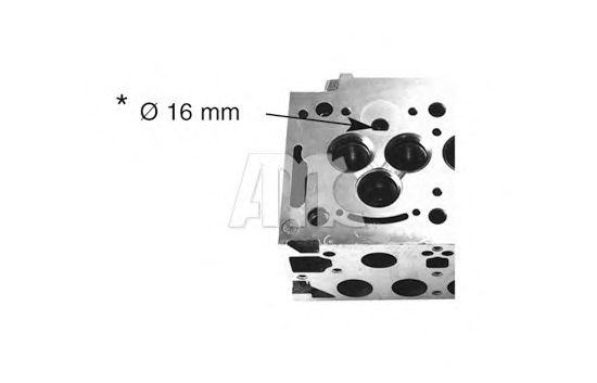 Головка блока цилиндров (ГБЦ) AMC 908532 - Фото 1