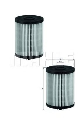 Топливный фильтр MAHLE KX 200D/S
