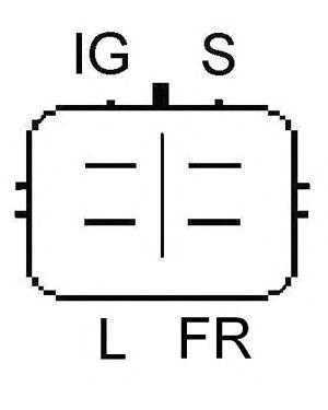 Генератор LUCAS ELECTRICAL LRB00513 - Фото 2