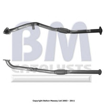 Труба вихлопного газу BM CATALYSTS BM50189