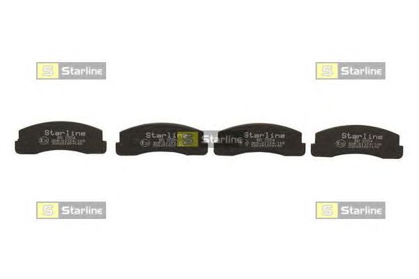 Гальмівні колодки STARLINE BD S554 - Фото 1