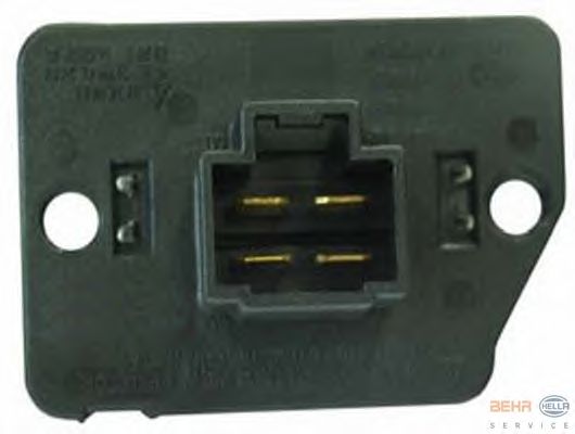 Реостат вентилятора обігрівача HELLA 9ML 351 321-371 - Фото 1