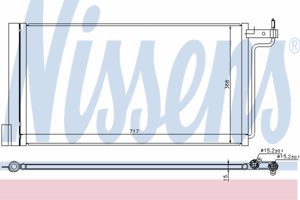 Радиатор кондиционера NISSENS 940181