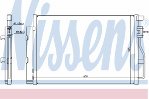 Радиатор кондиционера NISSENS 940246