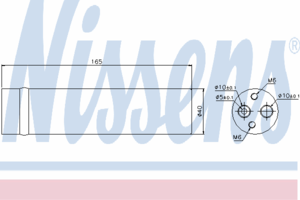 Осушитель кондиционера NISSENS 95481