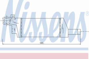 Интеркулер NISSENS 96656