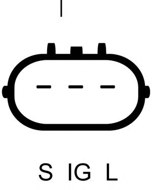 Генератор LUCAS ELECTRICAL LRA02053 - Фото 2