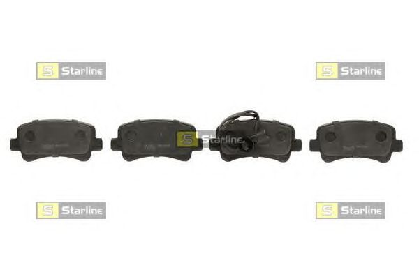 Тормозные колодки STARLINE BD S535 - Фото 1