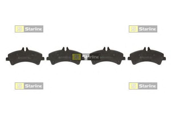 Тормозные колодки STARLINE BD S552 - Фото 1