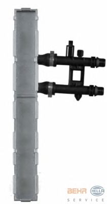 Низькотемпературний охолоджувач, інтеркулер BEHR HELLA SERVICE 8MK 376 754-111 - Фото 3