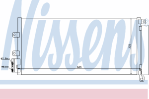 Радиатор кондиционера NISSENS 940023
