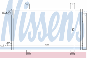 Радиатор кондиционера NISSENS 94979