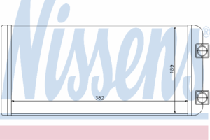 Радиатор отопителя NISSENS 73643