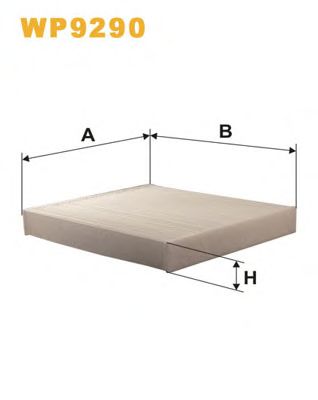 Фильтр салона WIX FILTERS WP9290 - Фото 1