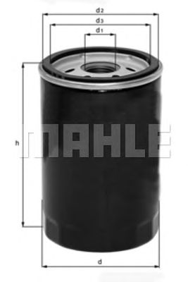 Масляний фільтр KNECHT OC 40 - Фото 1