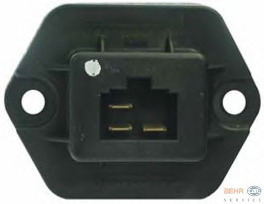 Регулятор, вентилятор салона HELLA 5HL 351 321-411 - Фото 1