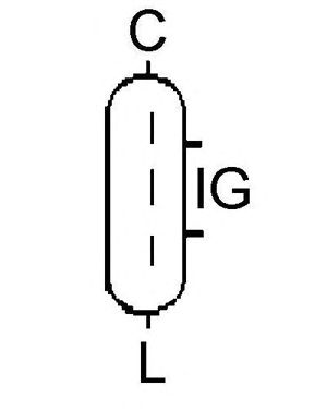 Генератор LUCAS ELECTRICAL LRA02270 - Фото 2