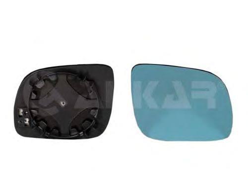 Стекло зеркала заднего вида ALKAR 6402500