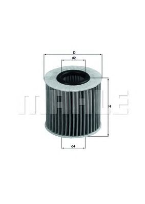 Масляный фильтр KNECHT OX 414D1