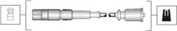 Комплект высоковольтных проводов MAGNETI MARELLI 941318111285