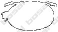 Кронштейн выпускной системы BOSAL 251-970