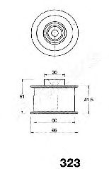 Натяжитель ремня ГРМ JAPANPARTS BE-323 - Фото 1