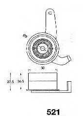 Натяжитель ремня ГРМ JAPANPARTS BE-521 - Фото 1